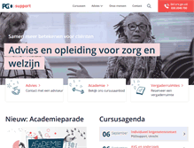 Tablet Screenshot of pgosupport.nl